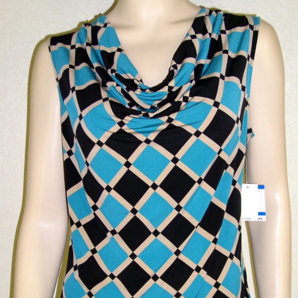 Kasper NWT Multi-Colored Sleeveless Top #7002